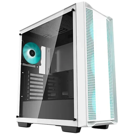 Кутия за компютър DeepCool CC560 WH V2 Mid Tower Mini-ITX/Micro-ATX/ATX 1xUSB3.0 1xUSB2.0 1xAudio 4x120mm Pre-Installed