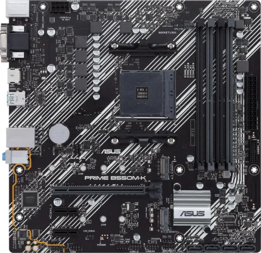 Дънна платка ASUS Prime B550M-K socket AM4