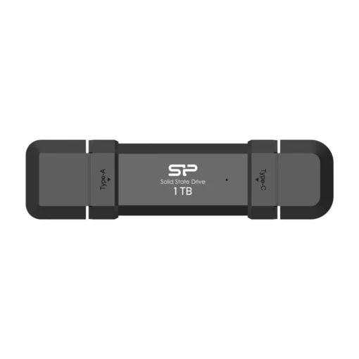 Външен SSD диск Silicon Power DS72 Black 1TB