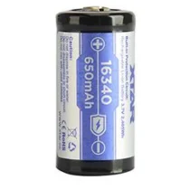 Акумулаторна батерия  CR-123 LiIon 3.7V 16340 650mAh XTAR