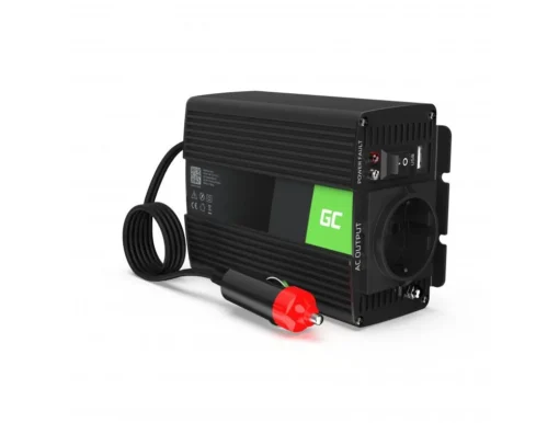 Инвертор GREEN CELL 12/220V  DC/AC 150W/300W Чиста синусоида