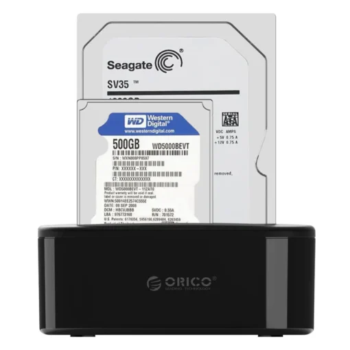 Orico докинг станция Storage – HDD/SSD Dock – 2.5 and 3.5 inch USB3.0 –