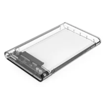 Orico прозрачна външна кутия за диск Storage - Case - 2.5 inch USB 3.0 transparent -