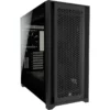 Кутия за компютър Corsair 5000D Airflow Mid Tower Tempered Glass Черна