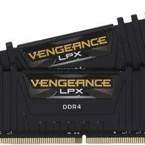 Памет за компютър CORSAIR VENGEANCE LPX 16GB (2 x 8GB) DDR4 3200MHz Black