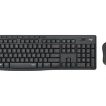 КОМПЛЕКТ МИШКА + КЛАВИАТУРА LOGITECH MK295 DE - Wireless - БЕЗ БДС КИРИЛИЗАЦИЯ немски - Graphite - P№