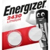 Бутонна батерия литиева ENERGIZER CR2430 3V  2 бр. в блистер цена за 2