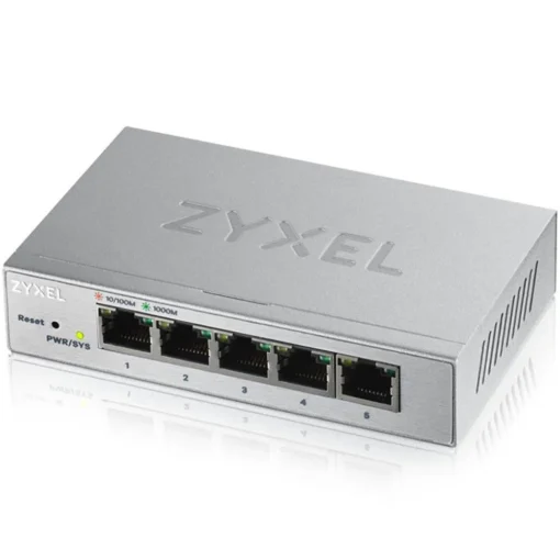 Суич ZyXEL GS-1200-5, 5 портов, Gigabit, webmanaged - Image 2