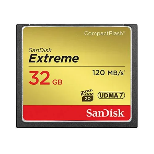 Карта памет SANDISK Extreme CompactFlash Memory Card 32Gb