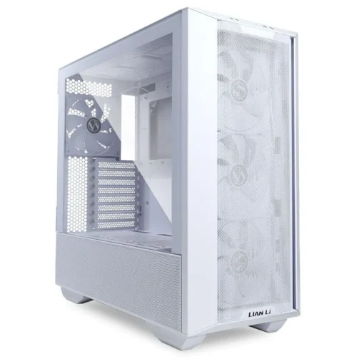 Кутия за компютър Lian-Li LANCOOL III Mid-Tower Tempered Glass Бяла