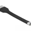 Кабел Delock FPC Flat Ribbon USB-C мъжко - HDMI женско 4K 60 Hz 14 cm