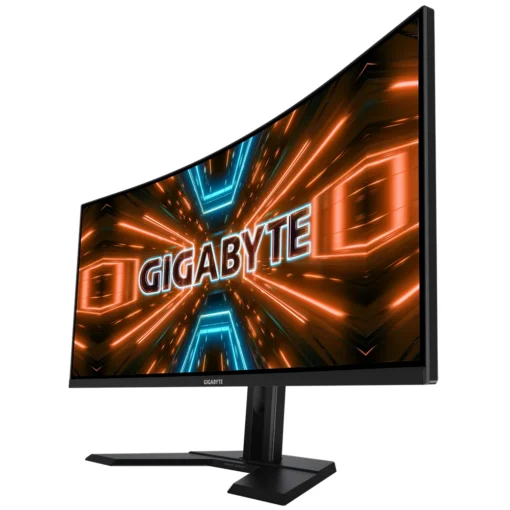 Геймърски Монитор Gigabyte G34WQC-A-EK 34" VA 4KUWQHDCurved 1500R HDR 144Hz