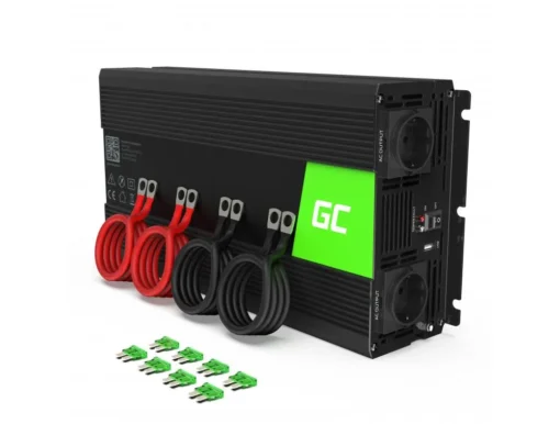 Инвертор GREEN CELL 12/220V DC/AC 3000W/6000W Модифицирана