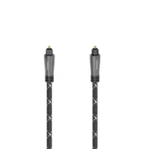 Оптичен аудио кабел HAMA 205140 ODT plug (Toslink) Метални накрайници 3 м