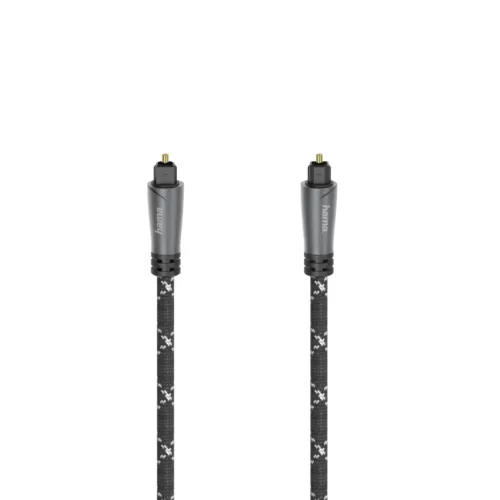 Оптичен аудио кабел HAMA 205140 ODT plug (Toslink) Метални накрайници 3 м