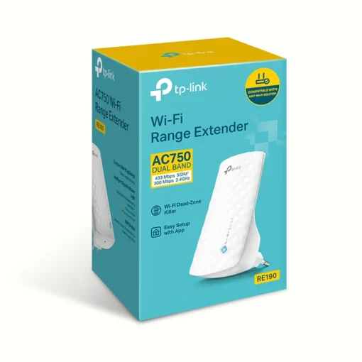 Удължител на обхват TP-Link RE190 AC750