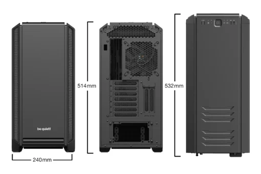 be quiet! кутия Case EATX – Silent Base 601 Black