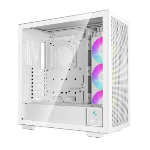 DeepCool кутия Case E-ATX – MORPHEUS White – Dual-Chamber