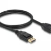 Удулжителен кабел Delock DisplayPort 1.2 мъжко - DisplayPort женско