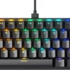 Геймърска механична клавиатура Glorious GMMK 2 Black Compact- Fox Switches