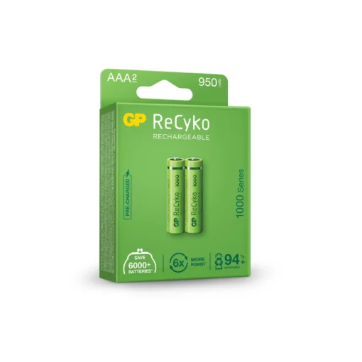 Акумулаторна Батерия GP R03 AAA 1000mAh NiMH 100AAAHCE-EB2 2 бр. в опаковка