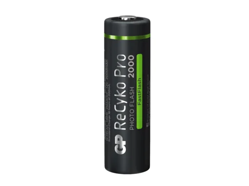 Акумулаторна Батерия GP R6 AA 2000mAh RECYKO + PRO Fast Flash GP-BR-210AAHCF-APCEB4 NiMH /до 500 цикъла/ 4 бр.