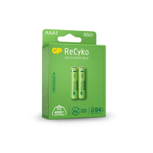 Акумулаторна Батерия GP R03 AAA 650mAh NiMH 65AAAHCE-EB2