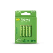 Акумулаторна Батерия GP R03 AAA 850mAh NiMH 85AAAHCE-EB4 RECYKO 4 бр. в