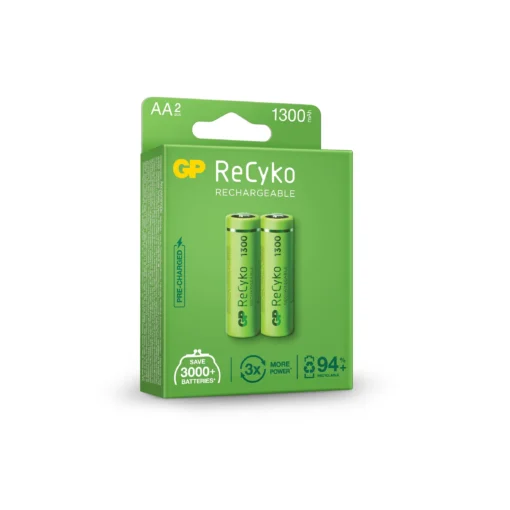 Акумулаторна Батерия R6 AA 130AAHC-EB2 1300mAh NiMH 2 бр. в опаковка