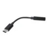 Makki преходник Adapter Type-C M to 3.5mm audio jack 4P F Black - MAKKI-CBL-C-AUDIO-BK