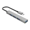 Orico хъб USB3.0/2.0 HUB 4 port - Type-C input - AH-13-GY