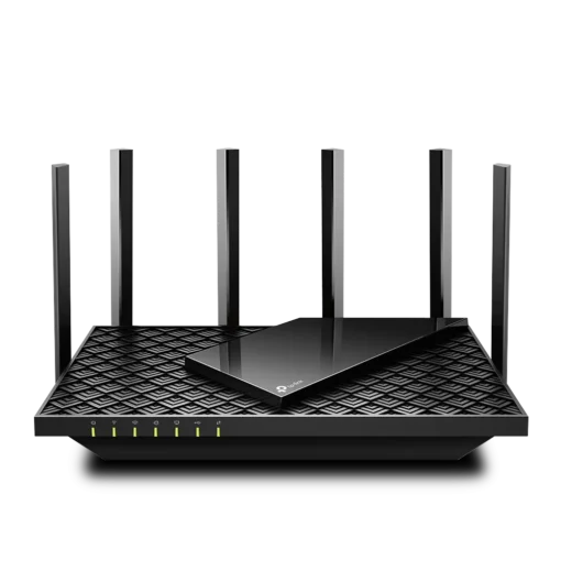 Двулентов Gigabit Wi-Fi 6 рутер TP-Link Archer AX72 AX5400