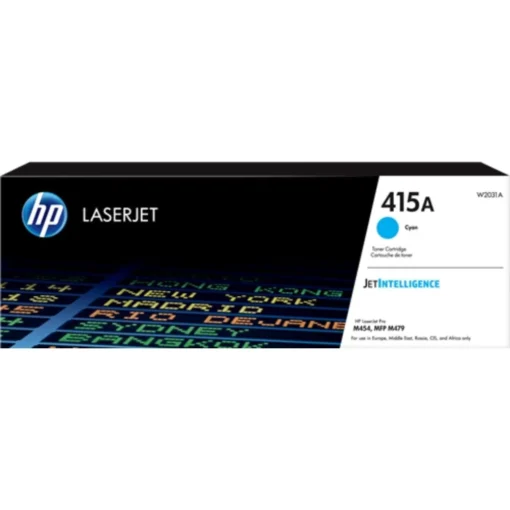 КАСЕТА ЗА HP LASER JET PRO M454/MFP M479 - Cyan - /415A/ - P№ W2031A