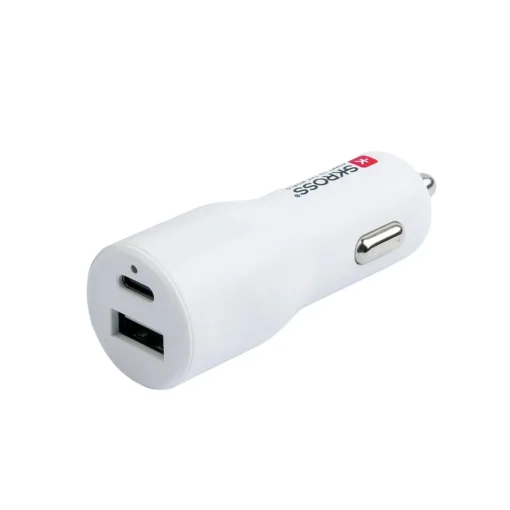 Зарядно за кола SKROSS USB-A USB-C PD 20W