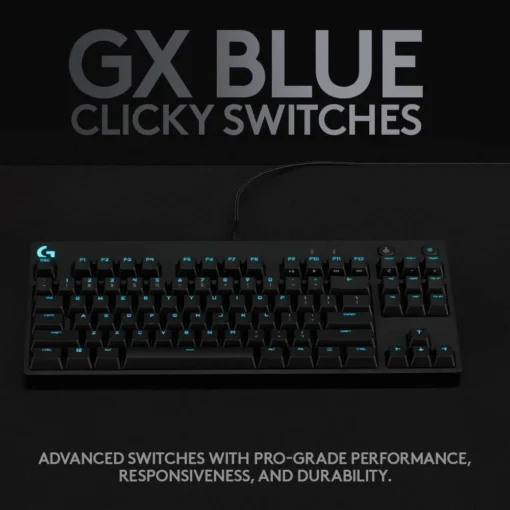 Геймърска механична клавиатура Logitech G Pro Clicky