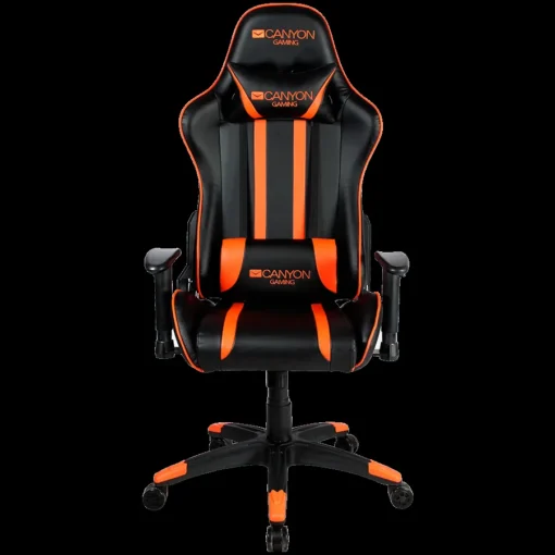 Геймърски стол CANYON gaming chair Fobos GC-3 Black Orange