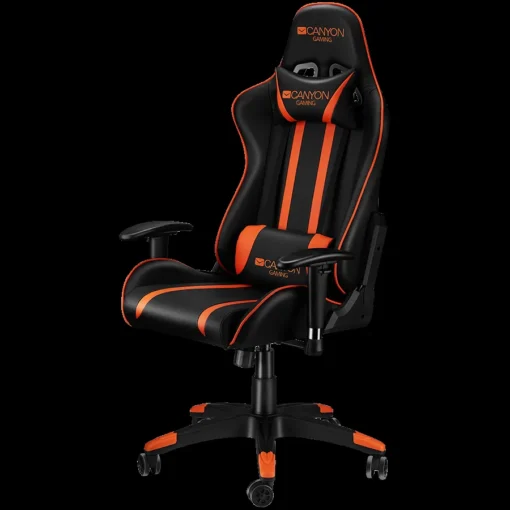 Геймърски стол CANYON gaming chair Fobos GC-3 Black Orange