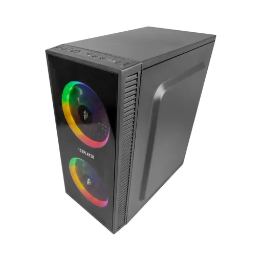 1stPlayer компютърна кутия Gaming Case mATX – X1 RGB – 3 Fans