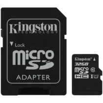 Карта памет Kingston 32GB micSDHC Canvas Select Plus 100R A1 C10 Card + ADP EAN: