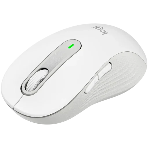 Безжична мишка LOGITECH Signature M650 L Wireless Mouse – OFF-WHITE – BT – EMEA – M650