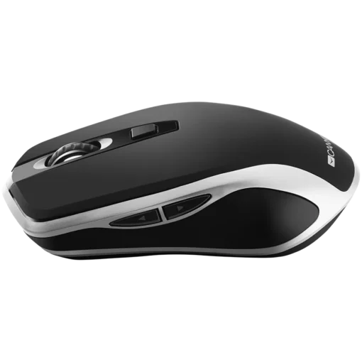 Безжична мишка CANYON mouse MW-19 EU Wireless Charge Black Silver