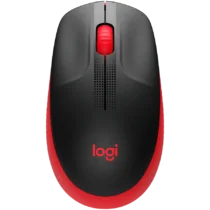 Безжична мишка LOGITECH M190 Wireless Mouse - RED