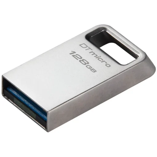 USB памет Kingston 128GB DataTraveler Micro 200MB/s Metal USB 3.2 Gen 1