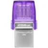 USB памет Kingston 256GB DataTraveler microDuo 3C 200MB/s dual USB-A + USB-C EAN: