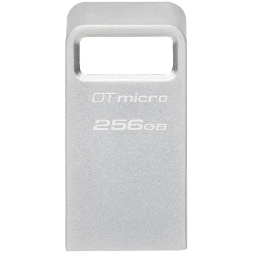 USB памет Kingston 256GB DataTraveler Micro 200MB/s Metal USB 3.2 Gen 1 EAN: 740617327984