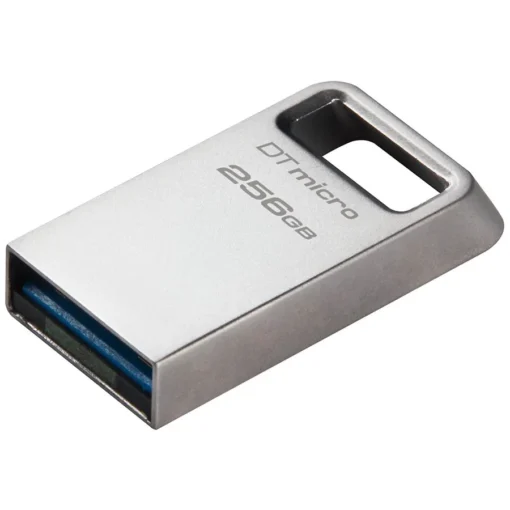 USB памет Kingston 256GB DataTraveler Micro 200MB/s Metal USB 3.2 Gen 1