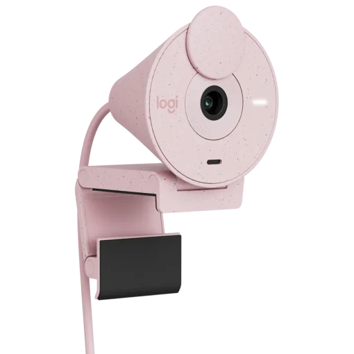 Уеб камера LOGITECH Brio 300 Full HD webcam – ROSE – USB