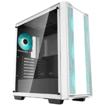 Кутия за компютър DeepCool CC560 WH Mid Tower Mini-ITX/Micro-ATX/ATX 1xUSB3.0 1xUSB2.0 1xAudio 4x120mm Pre-Installed LED