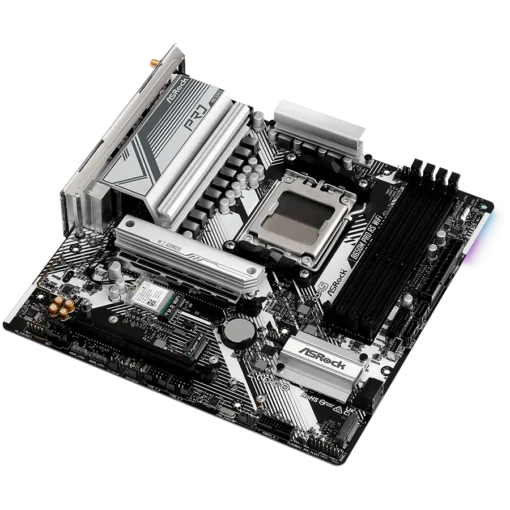 Дънна платка ASROCK MB B650 AM5 4 x DDR5  1 x HDMI 1 x DisplayPort 2 x M.2 4 x SATA3 Micro