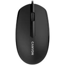 Мишка за компютър CANYON mouse M-10 Wired Black